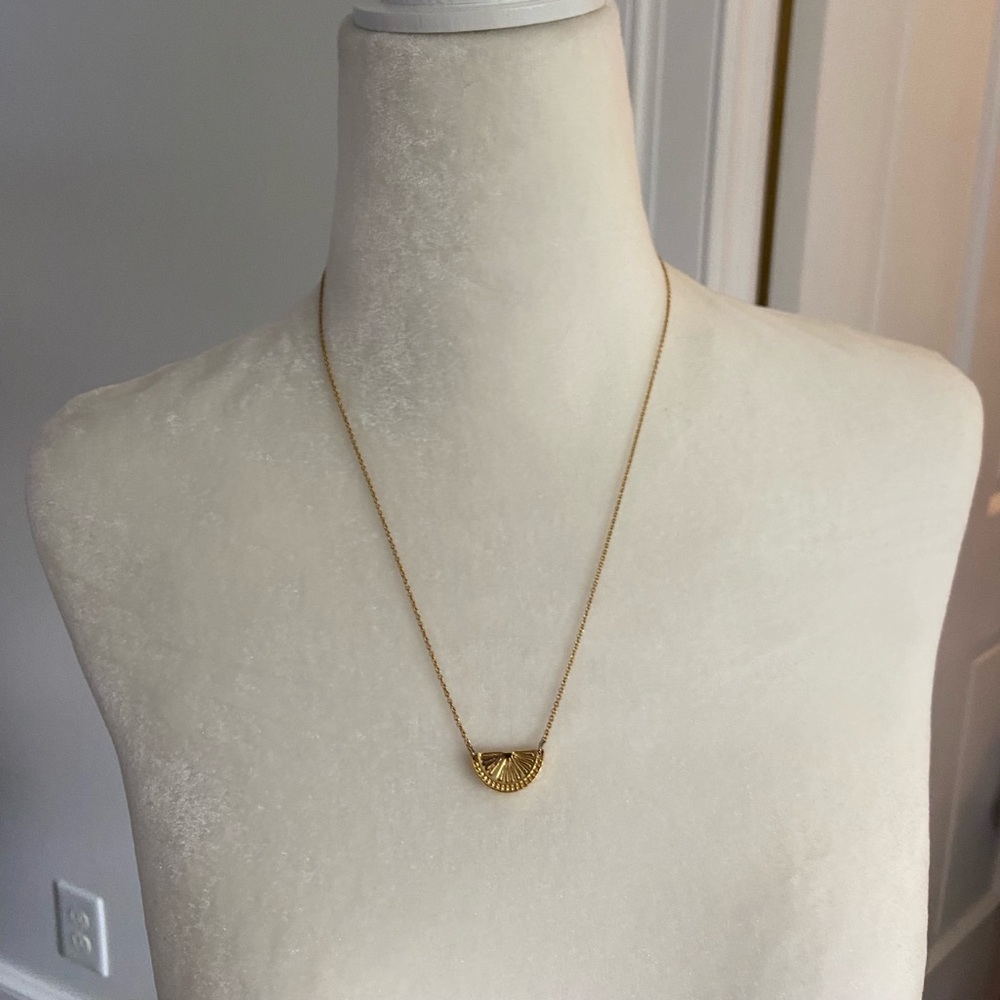 Lilly Pulitzer Orange slice necklace